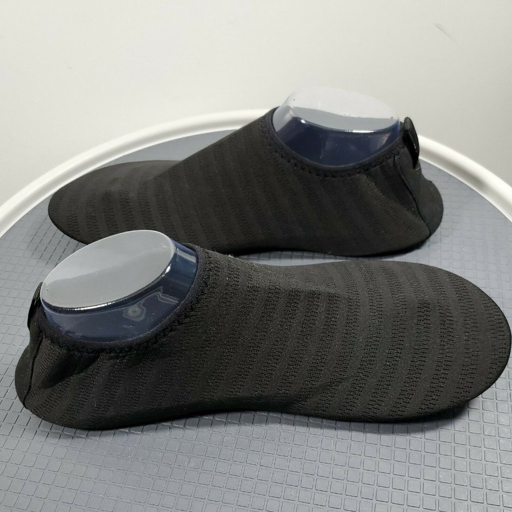 Seekway Men/Women's Water Sports Quick Dry Barefoot Wading Shoes 46/12 Black